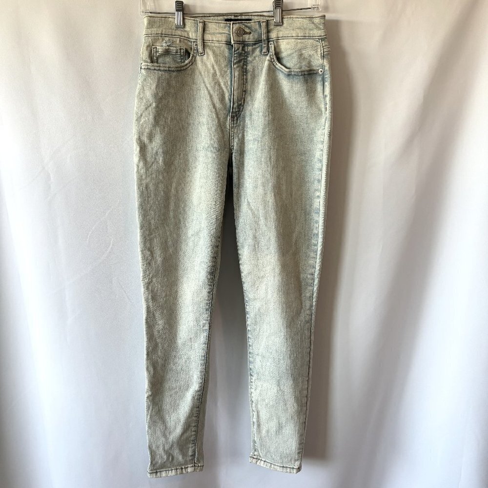 Banana Republic Women's Light Wash Curvy High-Rise Skinny Jeans Size 28/6